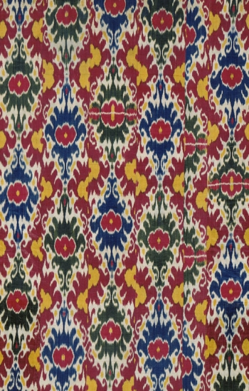 Brightly Colored Ikat