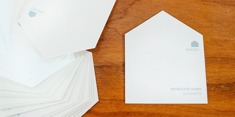 White envelopes on wooden surface